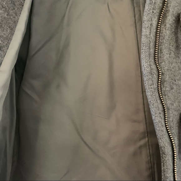 Fray I.D Grey Wool Coat - Picture 5 of 7